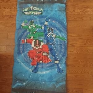 Power Ranger youth sleeping bag 2001 Vintage